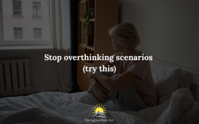 How to Stop Making Scenarios in Your Head (simple step by step)