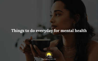 Things to do everyday for mental health